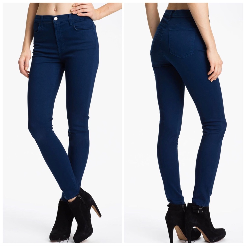 'Maria' High Rise Skinny Stretch Jeans
